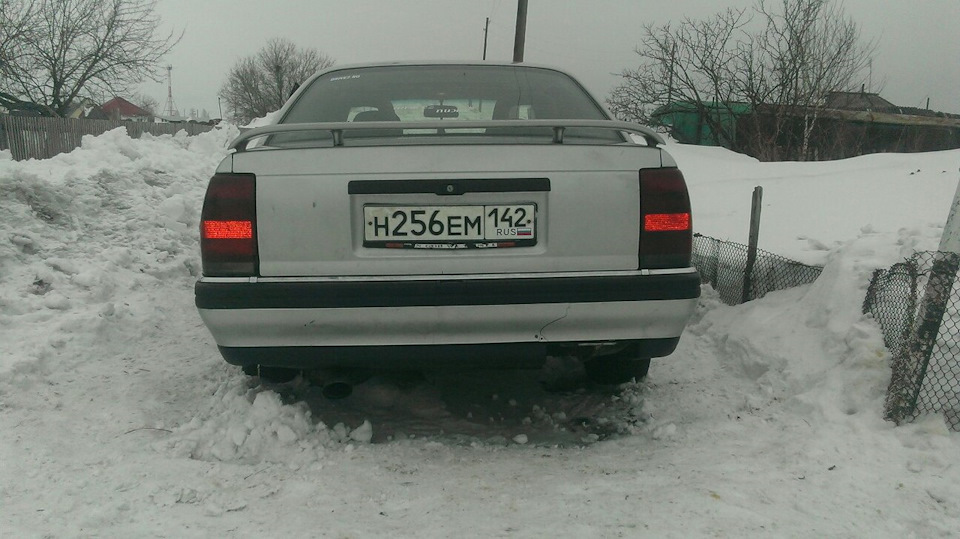 АНТИСТАЙЛИНГ)) или отмываем тонировку с задних фонарей) — Opel Omega A ...