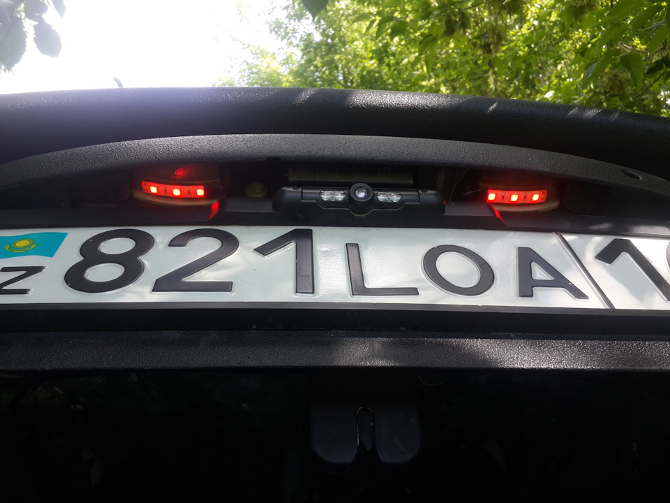 Светодиоды в подсветку номера! — Toyota Celica (230), 1,8 л, 2000 года ...