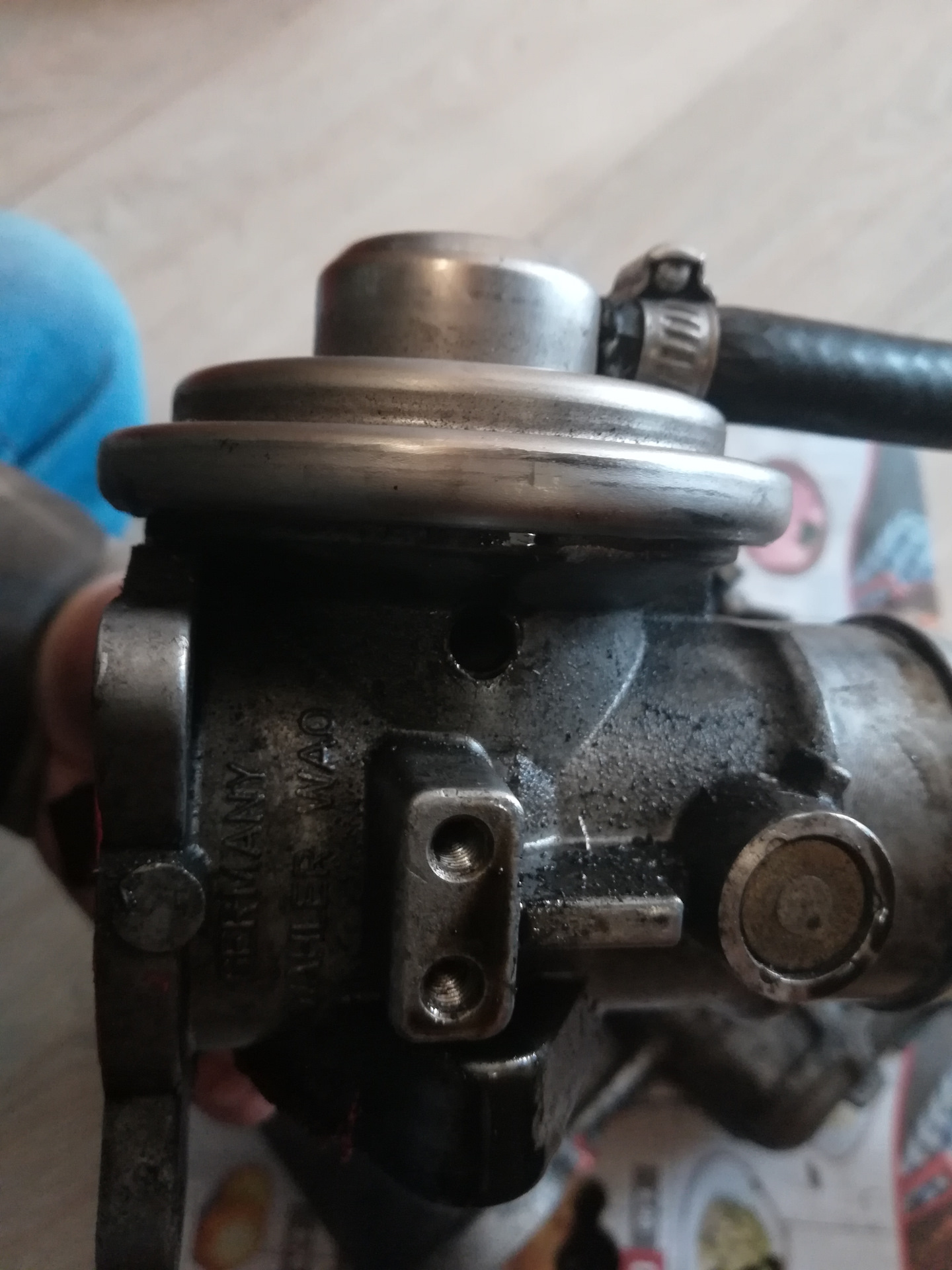 Как устранить течь масла с клапана егр — Audi A6 Avant (C5), 1,9 л ...