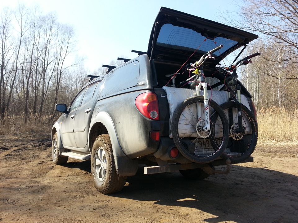1. замена кунга на крышку — Mitsubishi L200 (4G), 2,5 л, 2008 года ...