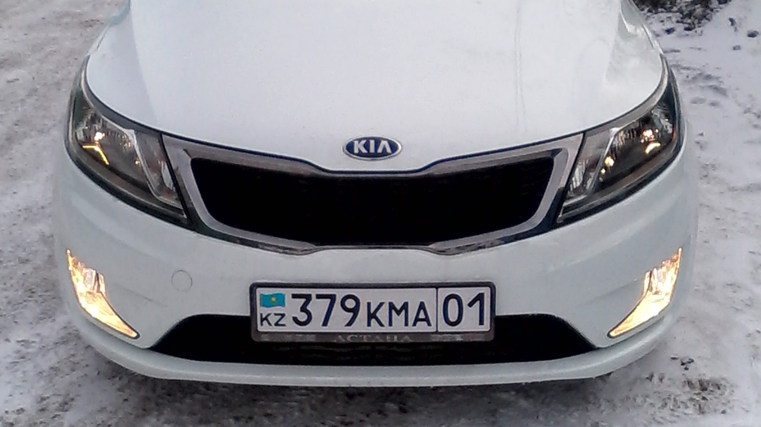 KIA Rio (3G) 1.6 бензиновый 2014 | Снежка на DRIVE2