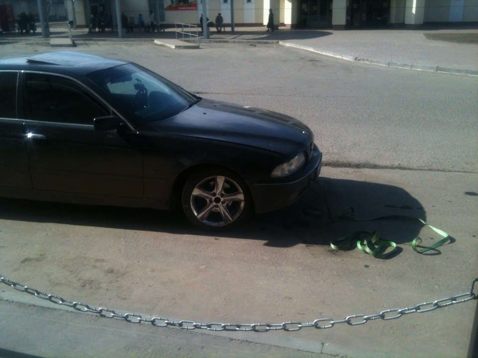 Сгорел стартер на BMW E39, часть №1. — BMW 5 series (E39), 2 л, 1997 ...