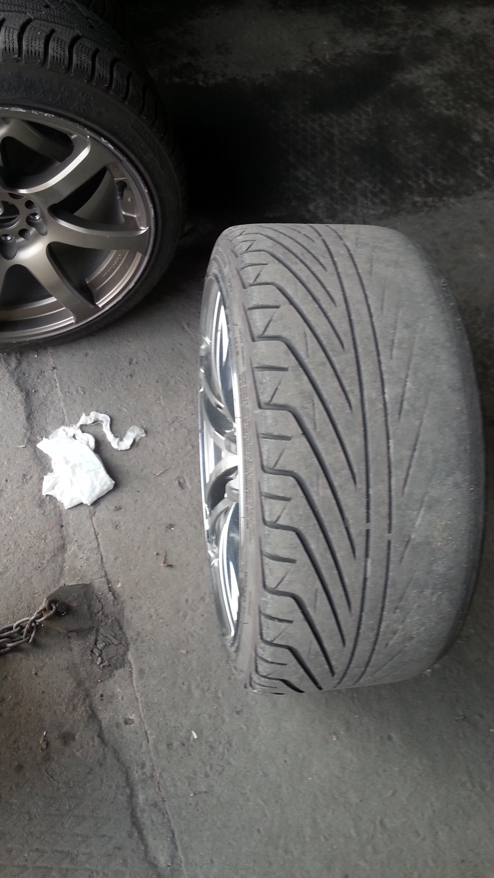 Пришла пора менять резину или Work Emotion XT7 — Toyota Mark II (110 ...