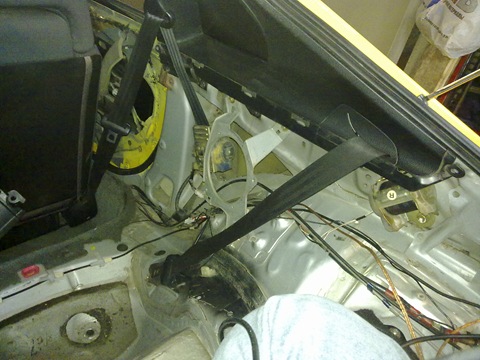 The first stage of alterations - Toyota Supra 30 L 1994