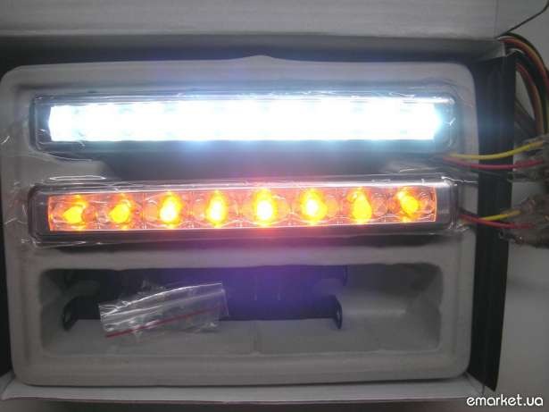 Лампы дневного света (LED DRL) с повторителем поворота. — Volkswagen ...