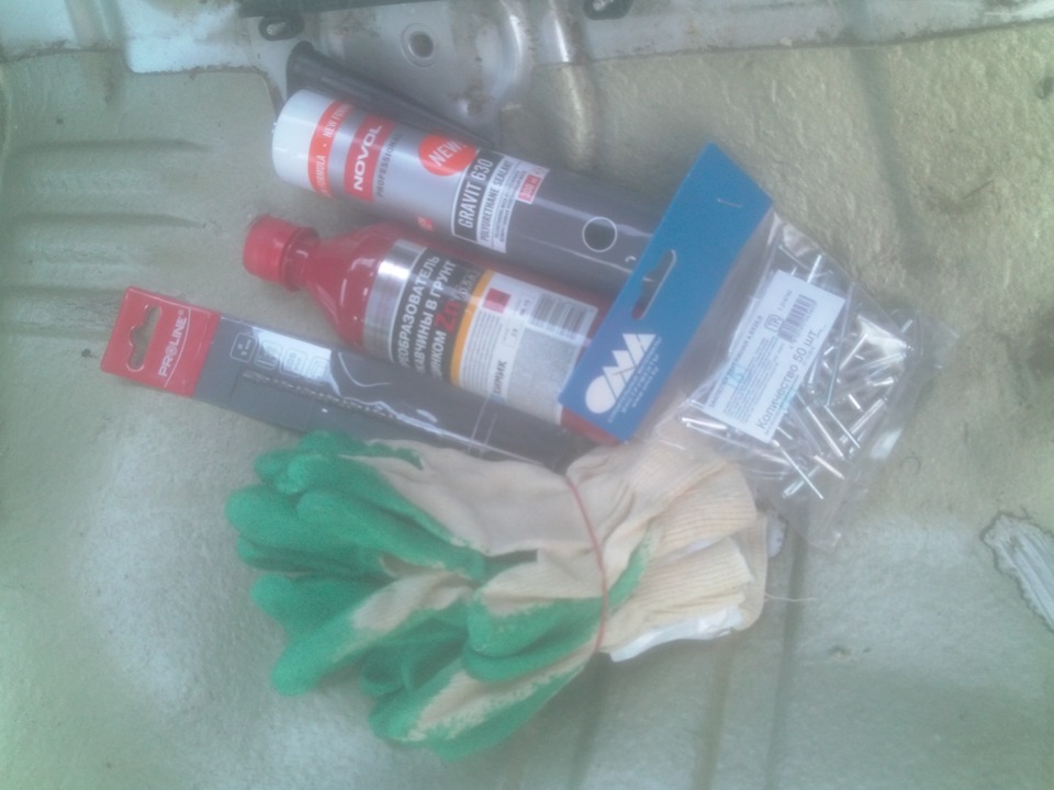 ремонт отверстий в полу — Opel Vectra B, 1,8 л, 1999 года | кузовной ...