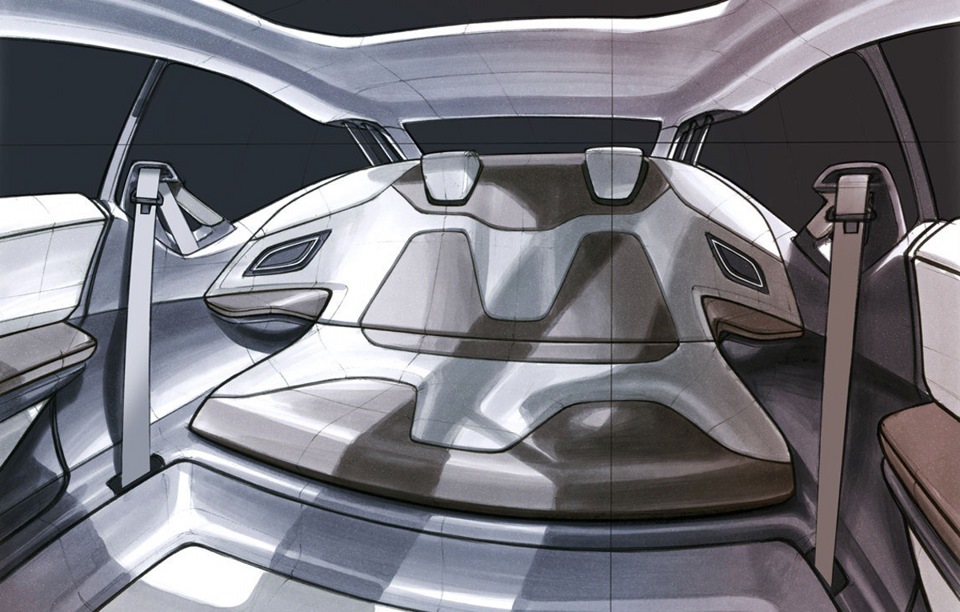 It is a concept that. 2b3.concept. futuristic seat.