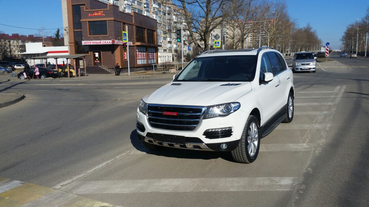 Haval H8 2.0 бензиновый 2015 | Белый 2.0 Сочи на DRIVE2