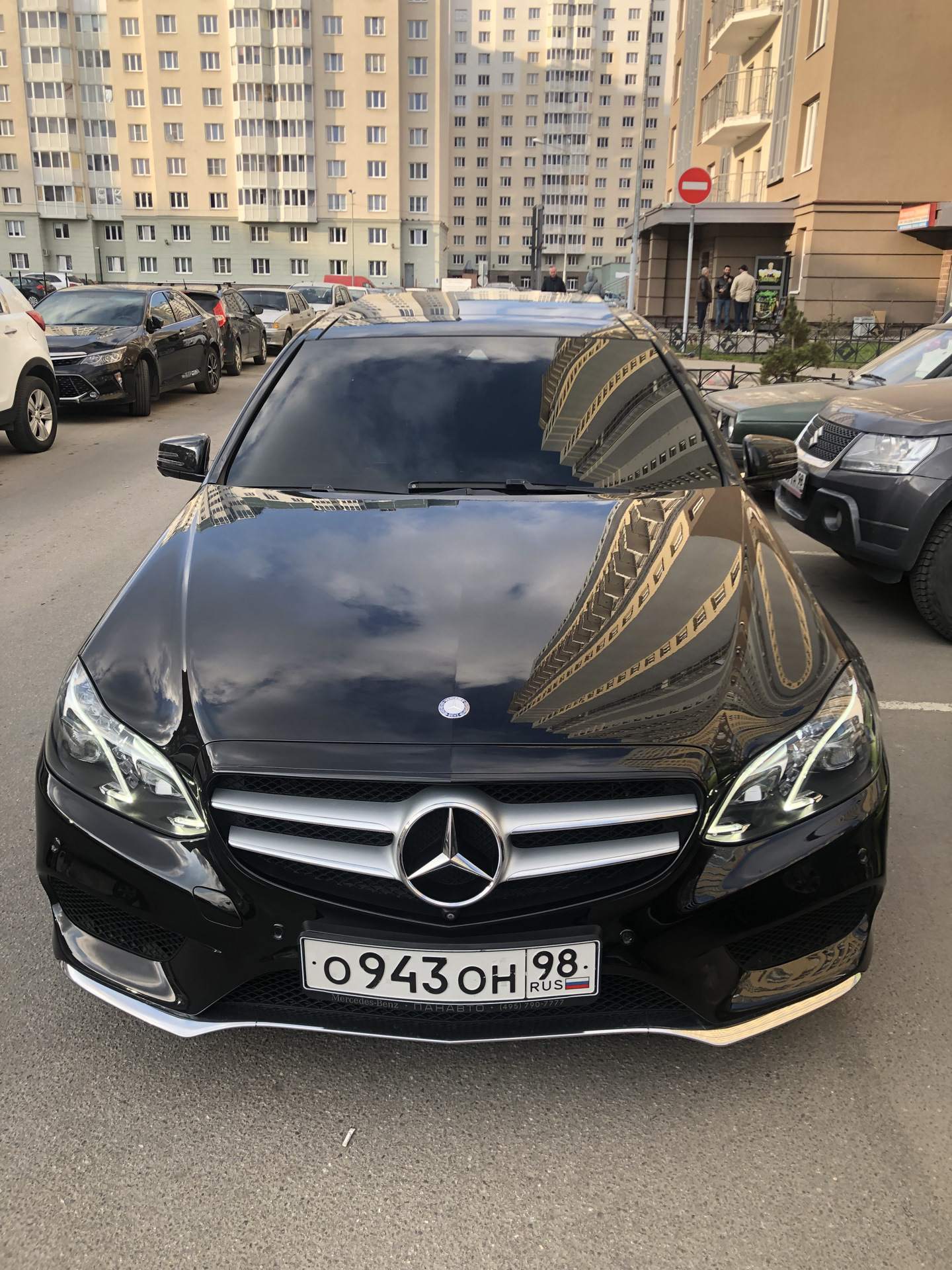 Антихром Мерседес w205