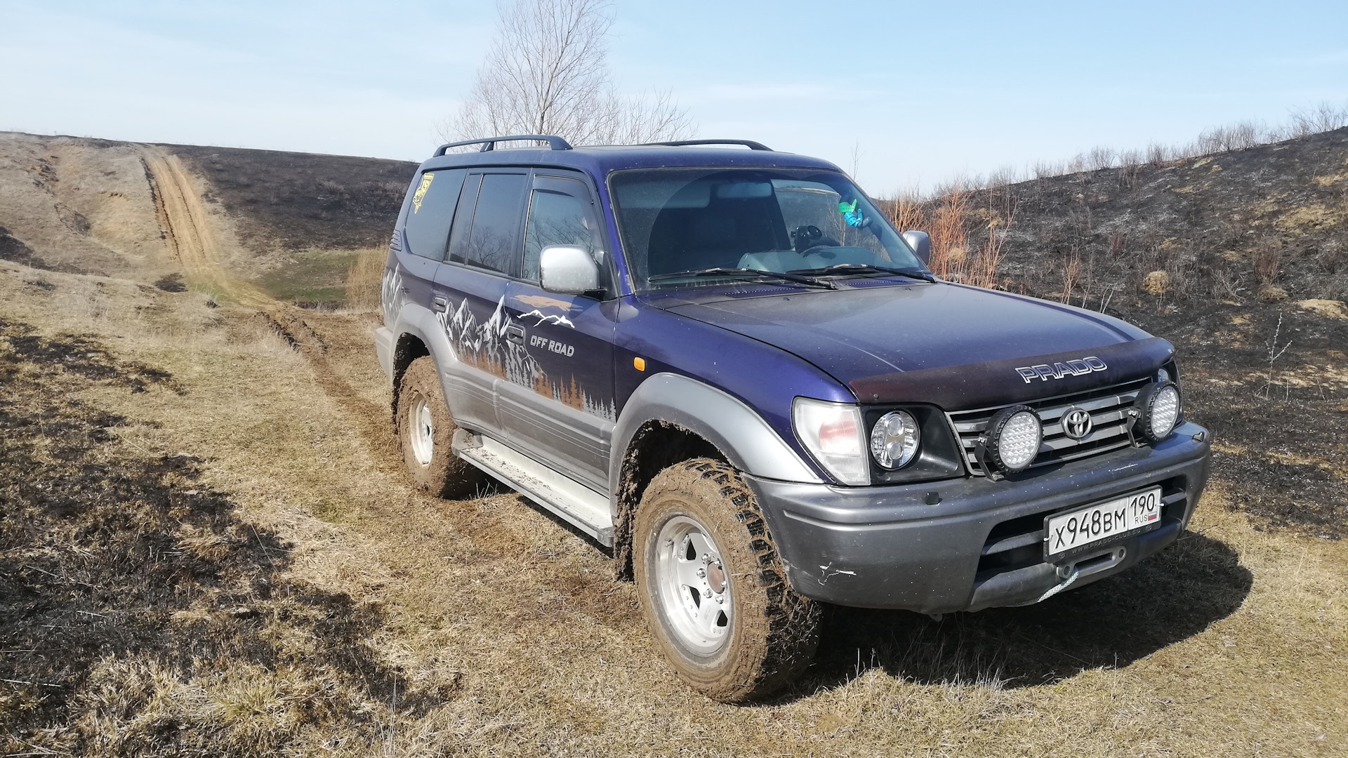 Toyota Land Cruiser Prado 90-series 3.4 бензиновый 1998 | ОРГ на DRIVE2