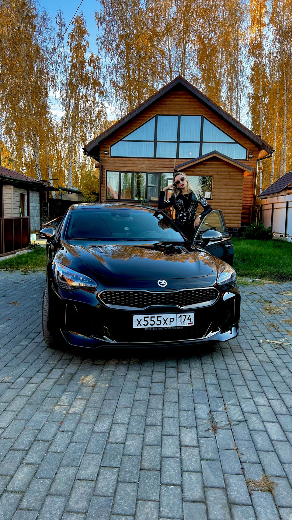 Классика моего бж) 5 минут, айфон, дом, жена, машина😎 — KIA Stinger, 3,3  л, 2019 года | фотография | DRIVE2