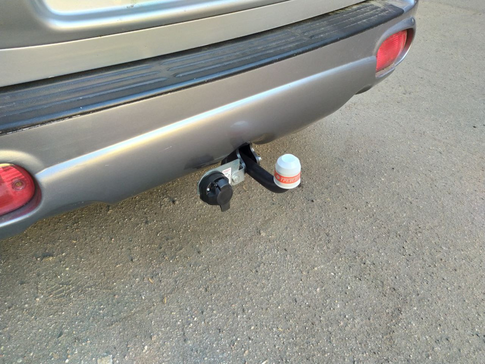 Фаркоп на Санта Фе 1 — Hyundai Santa Fe (1G), 2,7 л, 2002 года | тюнинг ...