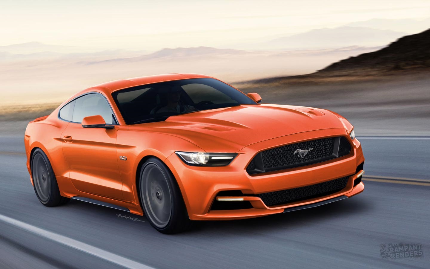 Ford Mustang 2015 Red