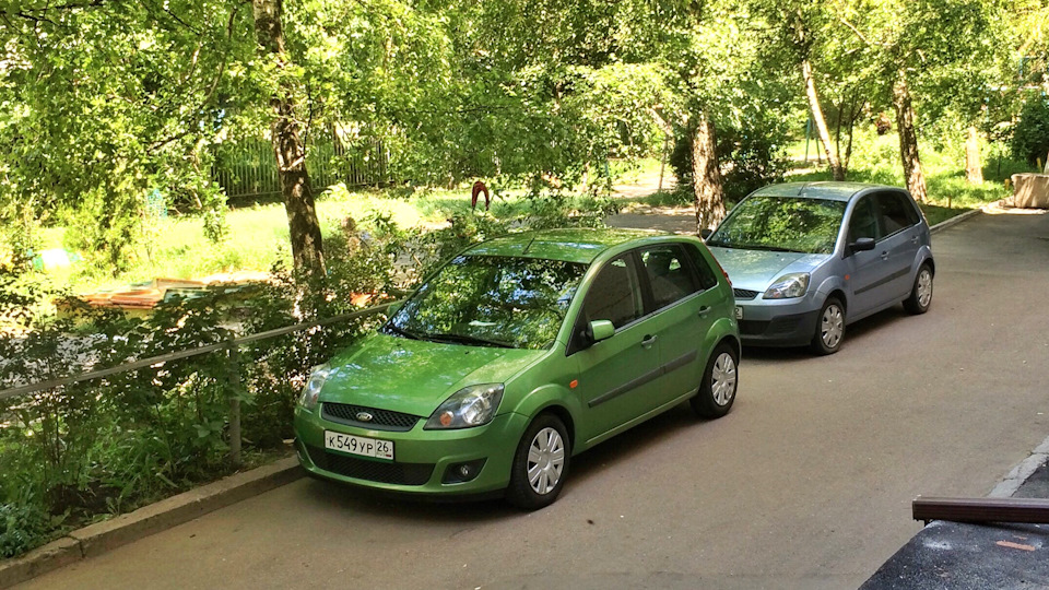 Ford Fiesta "в траве сидел кузнечик"