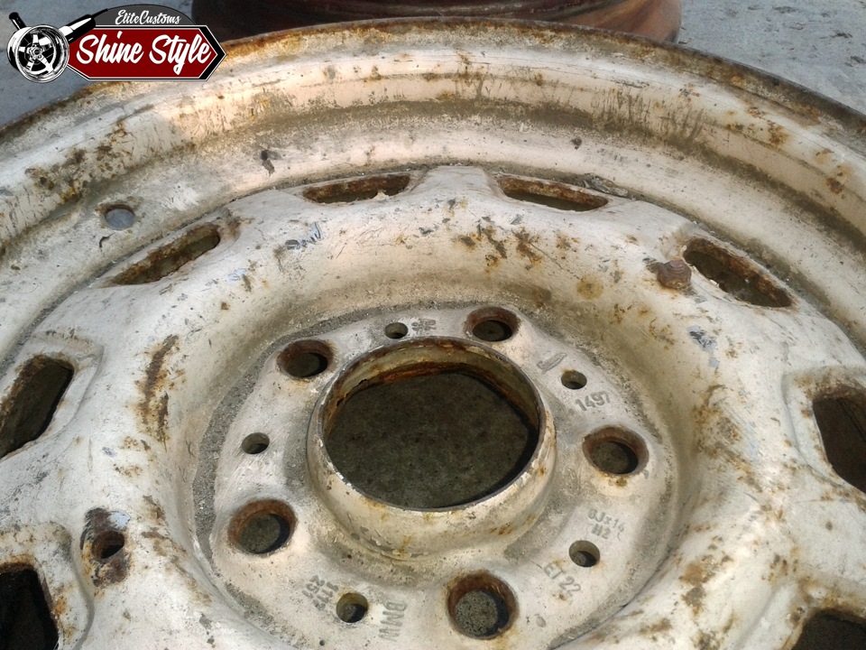 Полировка ShineStyle — Стального диска в районе полки — DRIVE2