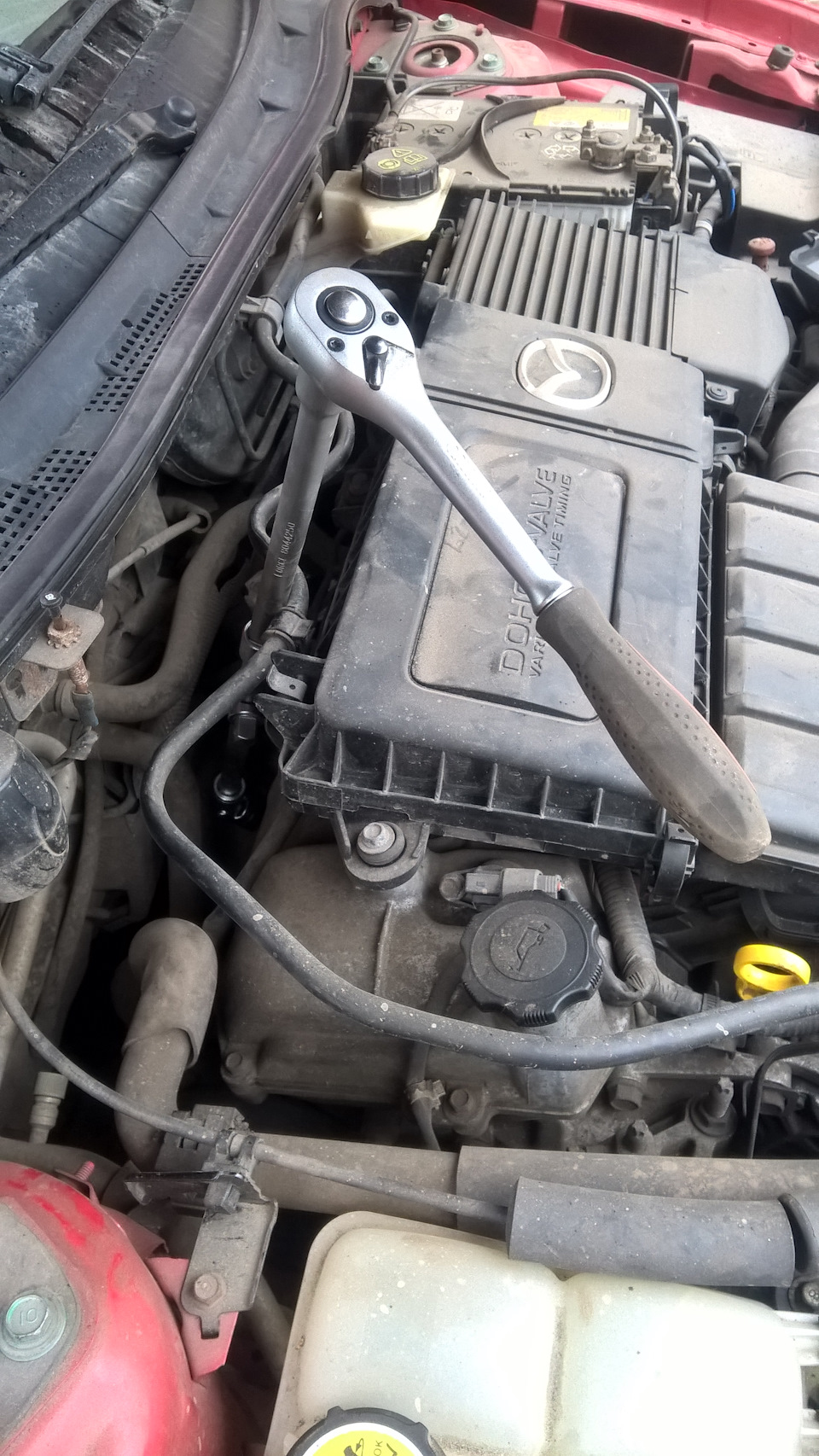 Джеки Чан 2 (лямбда 1) + ремонт — Mazda 3 (1G) BK, 1,6 л, 2007 года ...