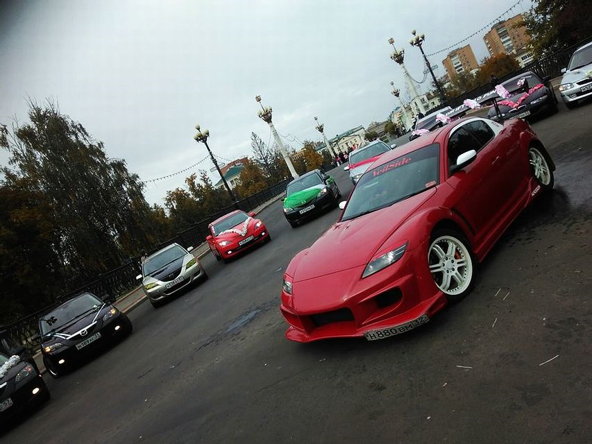 Свадьба #мазда клуб орел# — Mazda 323 VI, 1,5 л, 2000 года | покатушки ...