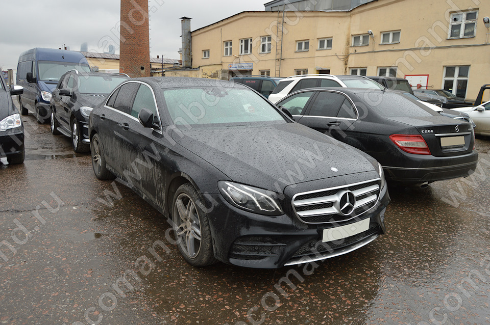 Адаптация фар мерседес w212