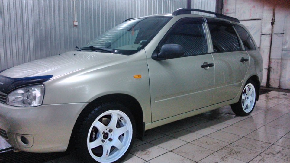 Так то красиво она будет смотреться на 17 литье))) — Lada Калина ...