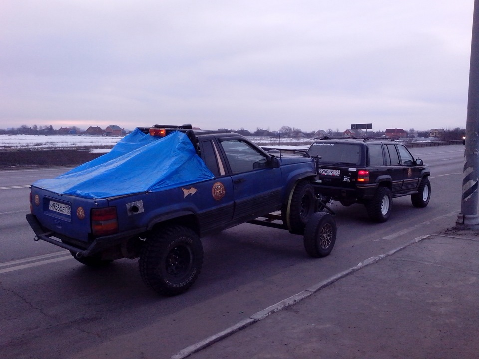 13 апреля 13 года — "СААВЕДРА" (Рязань) — Jeep Grand Cherokee (ZJ), 4 л ...