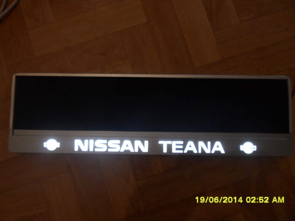 Рамка Nissan Teana — Toyota Funcargo, 1,3 л, 2000 года | стайлинг | DRIVE2