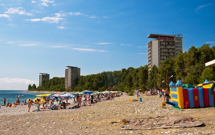 Абхазия в августе фото