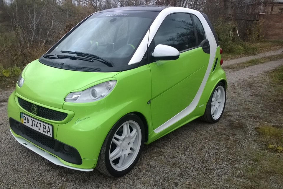Немного свежих фото — Smart fortwo (2G), 1 л, 2009 года | фотография ...