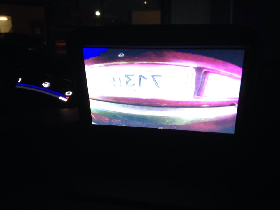 Камера заднего вида — Honda Civic 4D (8G), 1,8 л, 2007 года ...