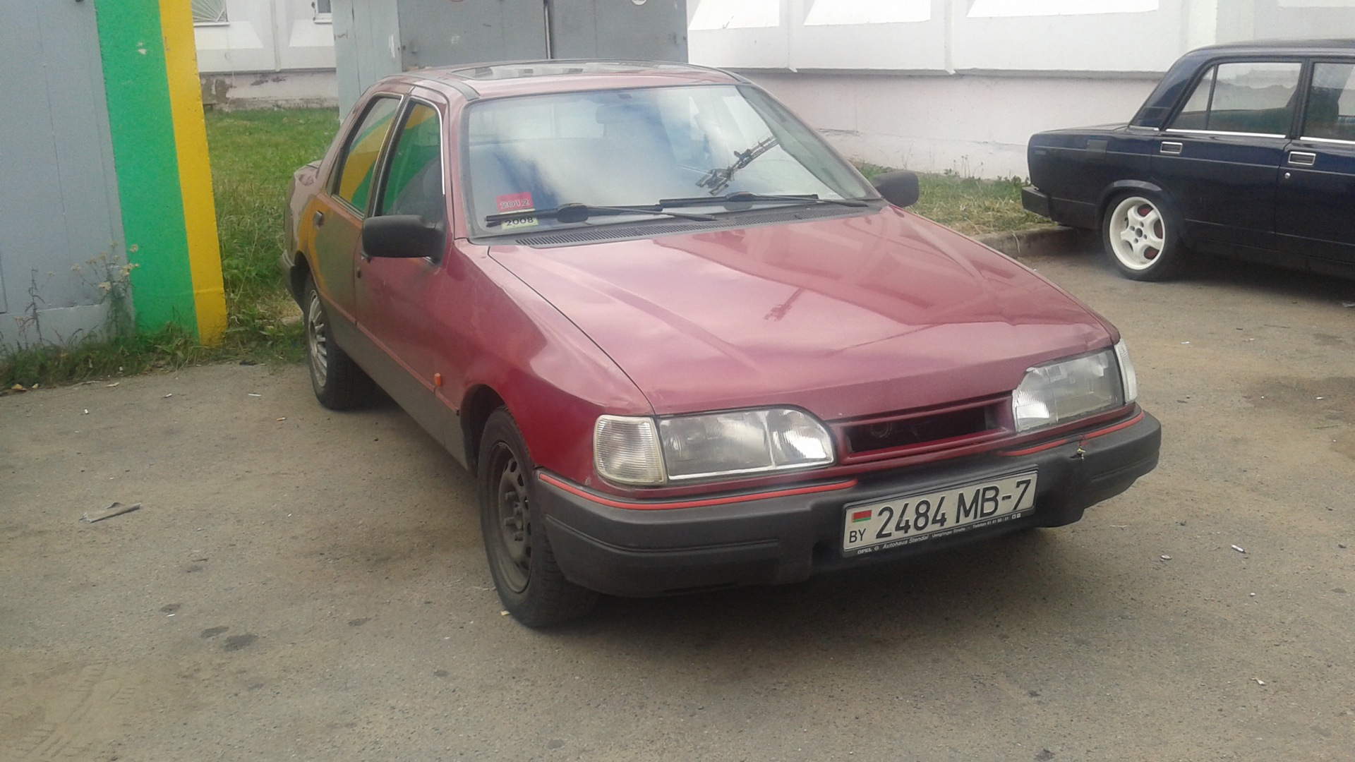 Ford Sierra 1.8 бензиновый 1991 | борщ color на DRIVE2