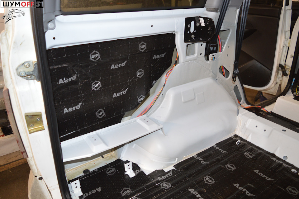 Мурманск. Уаз Патриот полная шумоизоляция. — Shumoff51 на DRIVE2