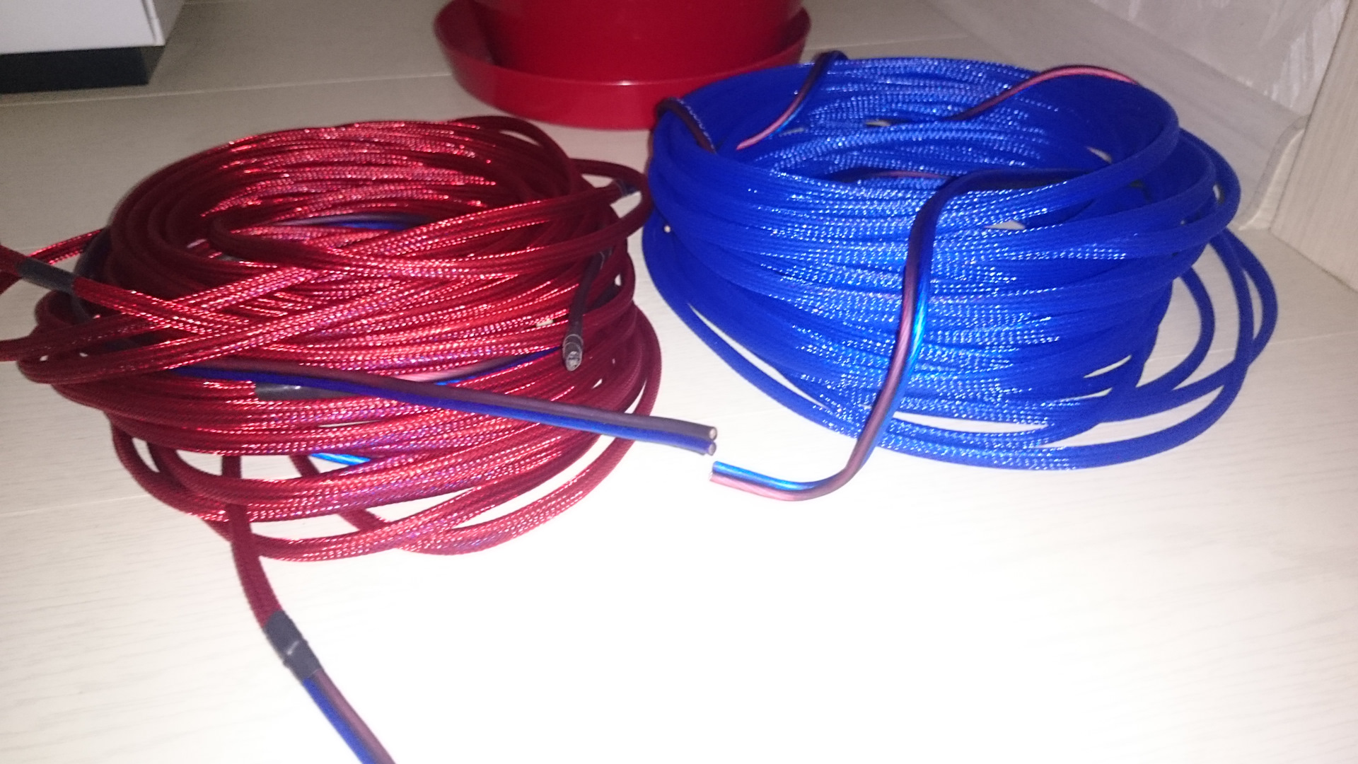 Arditi провод плоский пвх 2*0,5 прозрачный (100 м). монтажный кабель красно-черный 2*0. медный провод 0. 5мм /5. провод 0 25.