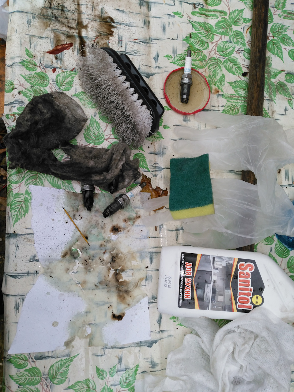 чистим свечи — Mitsubishi Space Star, 1,8 л, 1999 года | своими руками ...