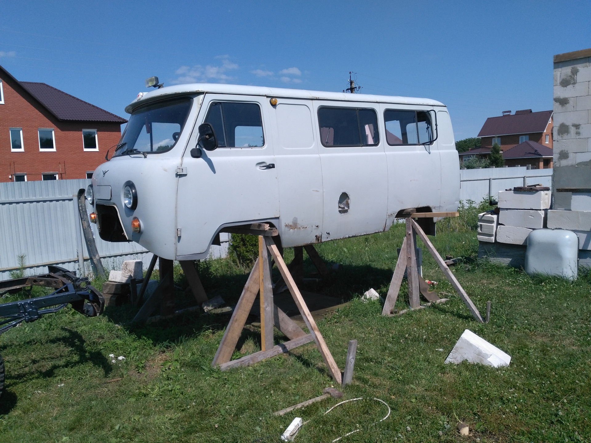 Замена УМЗ-4178 на ЗМЗ-4062 — УАЗ 3962, 2,2 л., 1999 года | тюнинг | DRIVE2