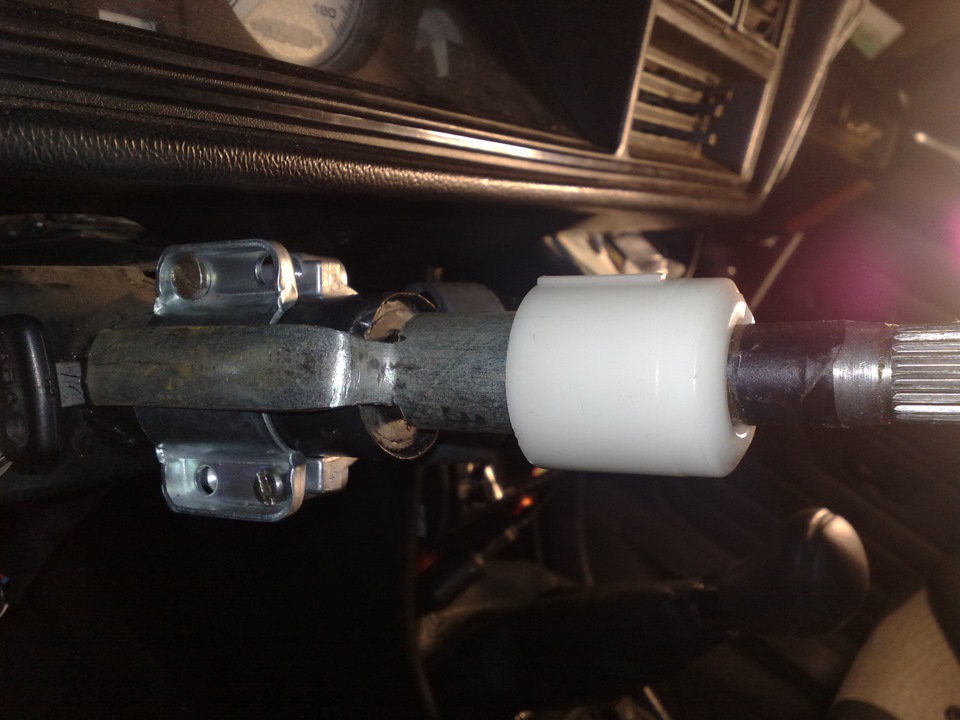 Установка замка зажигания 2110 и подрулевых Шеви-Нива. — Lada 21070, 1 ...