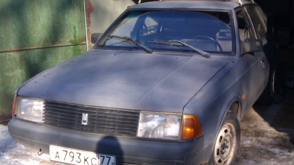 Когда грустно без зарядки — Москвич 2141, 1,6 л, 1995 года | своими ...