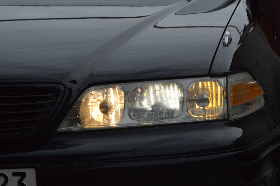 галки на встречку нет))) — Toyota Mark II (100)