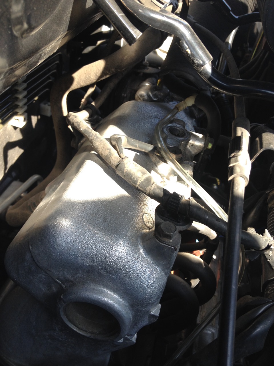 кто просил фотки как подключён датчик буста — Mitsubishi Outlander (1G ...