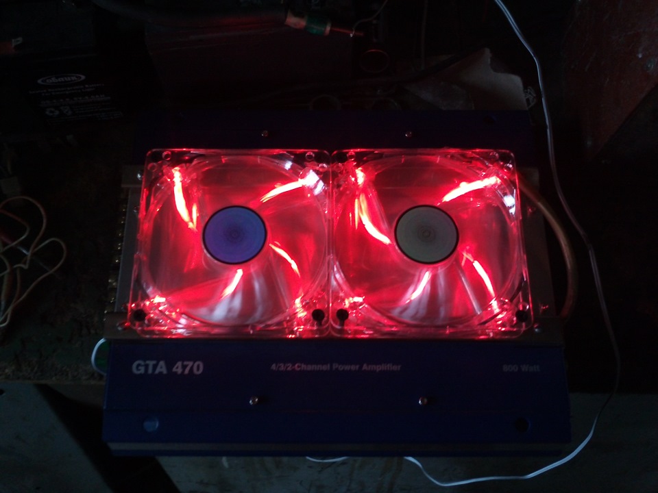 Сделал охлаждение для усилка. — Lada 2110, 1,5 л, 2000 года | автозвук ...