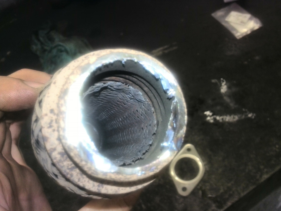 Замена гофры выхлопной системы. — ReMark.NN на DRIVE2