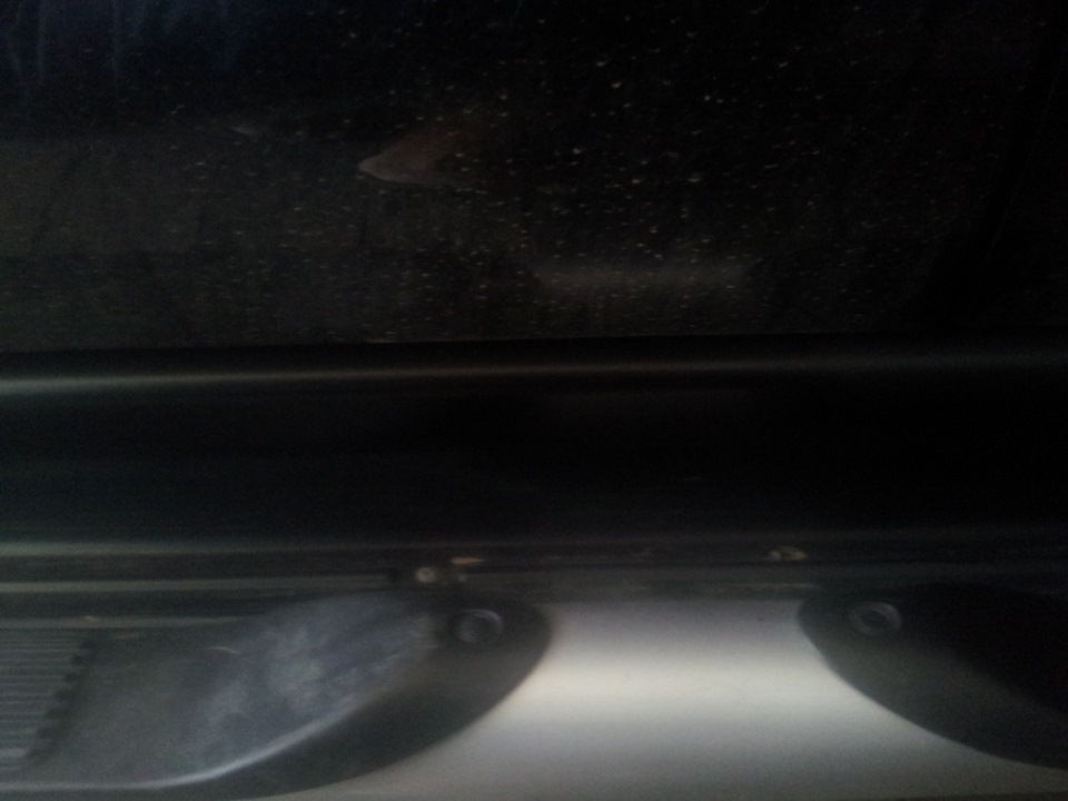 Обработка порогов антигравием. — Mitsubishi Pajero Sport (2G), 2,5 л ...