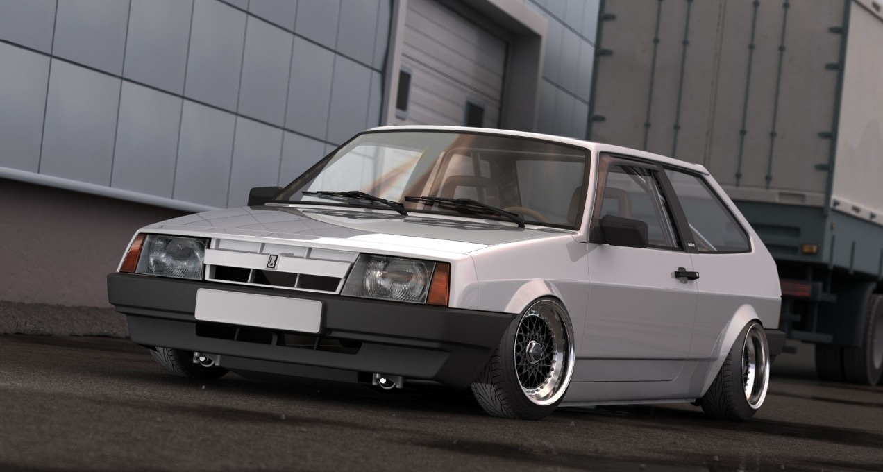 Lada 2109 stance