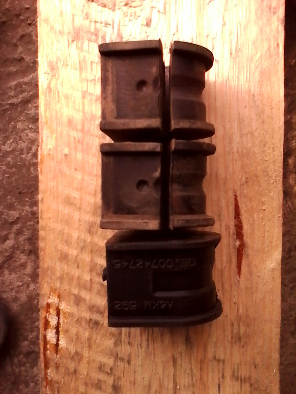 Заменил резинки (втулки) стабилизатора поперечной устойчивости ...