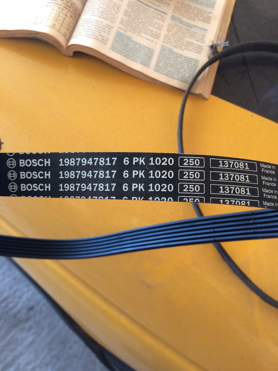 6PK1020 ПОЛИКЛИНОВЫЙ РЕМЕНЬ 6 PK 1020 CONTITECH | Запчасти на DRIVE2