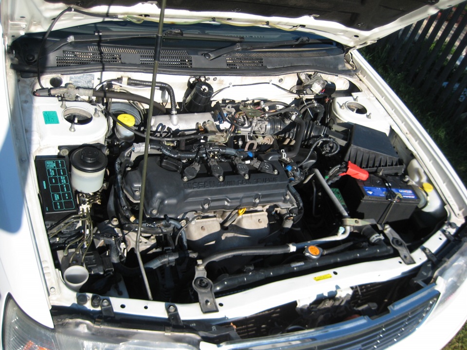 Операция "Чистый QG" — Nissan Bluebird (U14), 1,8 л, 2001 года | мойка ...