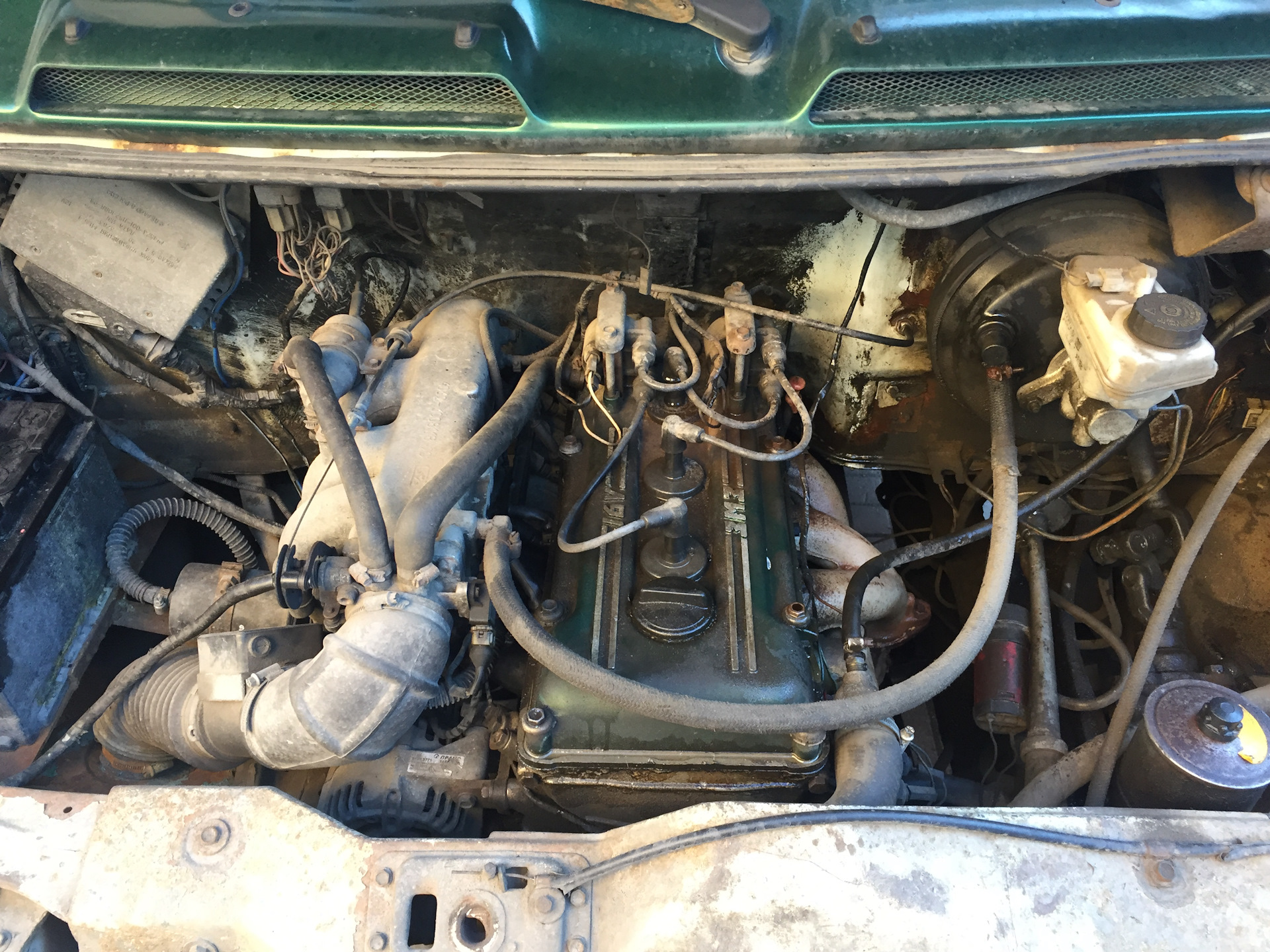 Помыл двигатель!))) — ГАЗ Газель, 4 л, 1996 года | мойка | DRIVE2