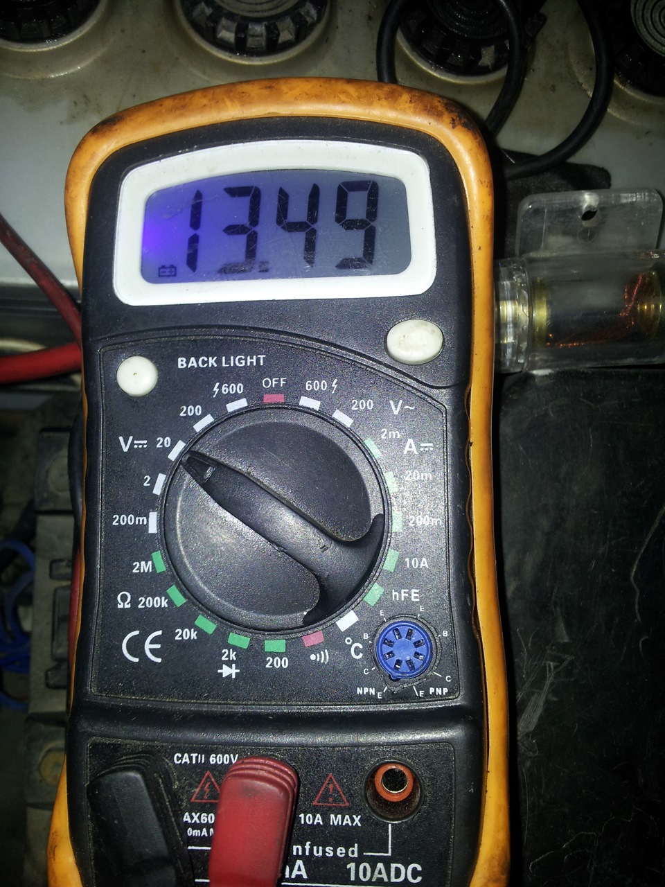 Повышение напряжения генератора — Mitsubishi Pajero (2G), 2,5 л, 1992 ...