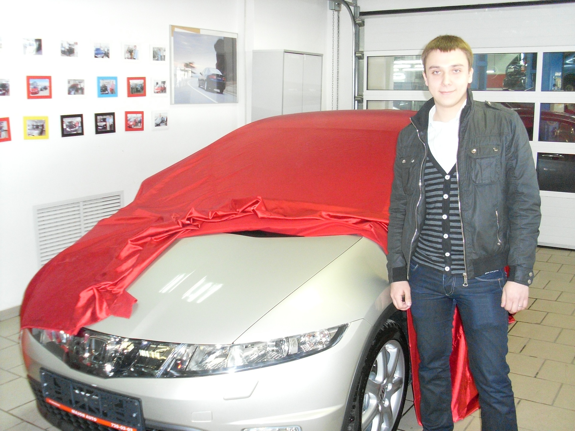 Получение машины и немного о Мэйджор Строгино. — Honda Civic 5D (8G), 1 ...