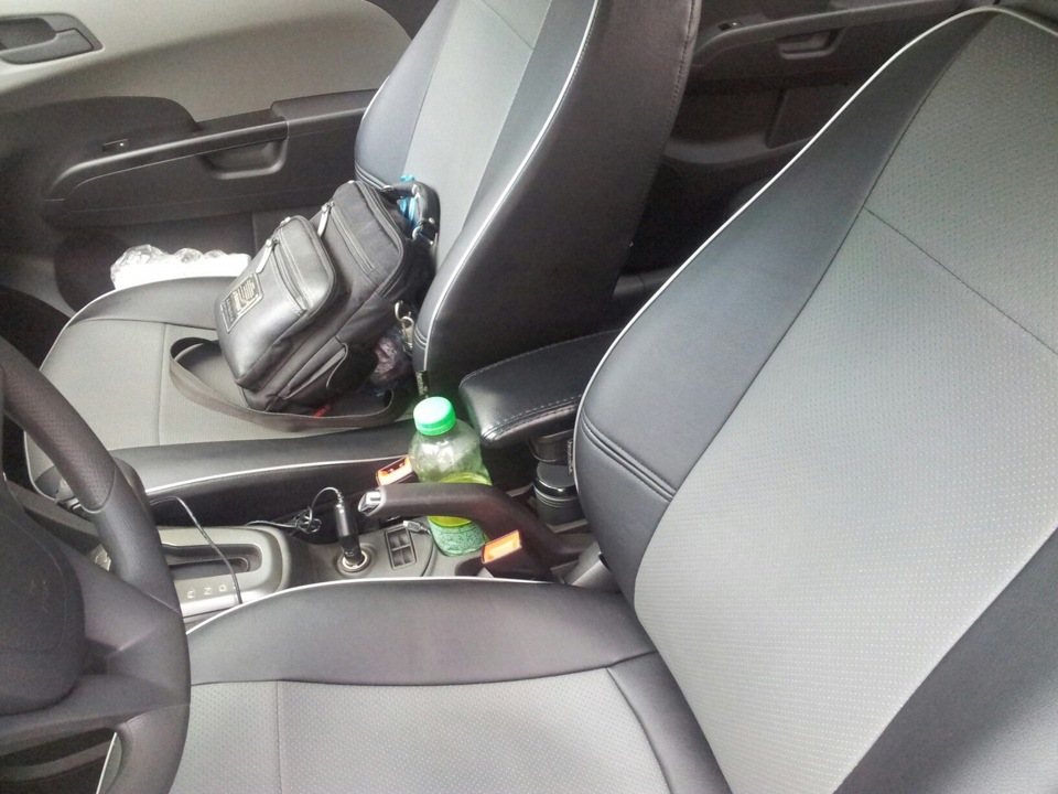 Чехлы — Chevrolet Aveo Sedan (2G), 1,6 л, 2012 года | тюнинг | DRIVE2