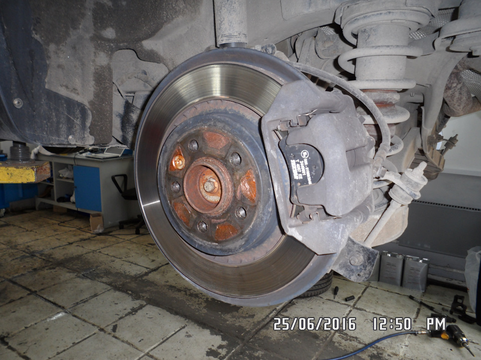 Старый диск — Volvo XC70 III