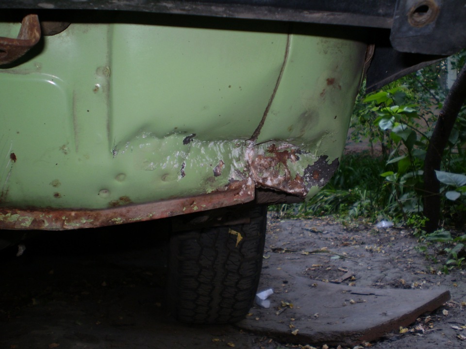 Удар в фартук — Lada 21061, 1,6 л, 1985 года | ДТП | DRIVE2